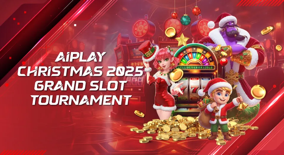 Event banner: Christmas 2025 Grand Slot Tournament