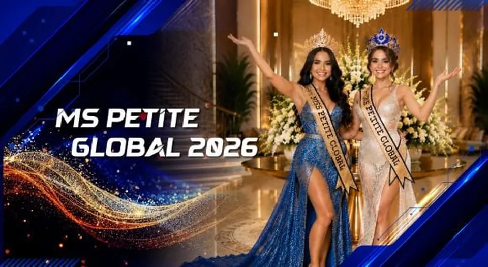 Event banner: Ms Petite Global 2026